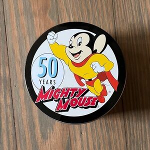 Avon Vintage Mighty Mouse 50th Anniversary Watch in Collectible Tin